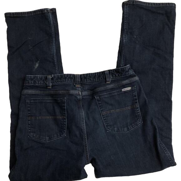 Carhartt Women’s Flannel Lined Denim Jeans Workwear Size 16 Original Fit - Picture 7 of 7